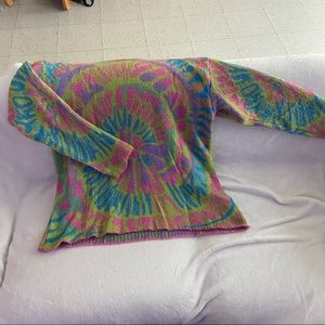 NWOT. tie dye sweater